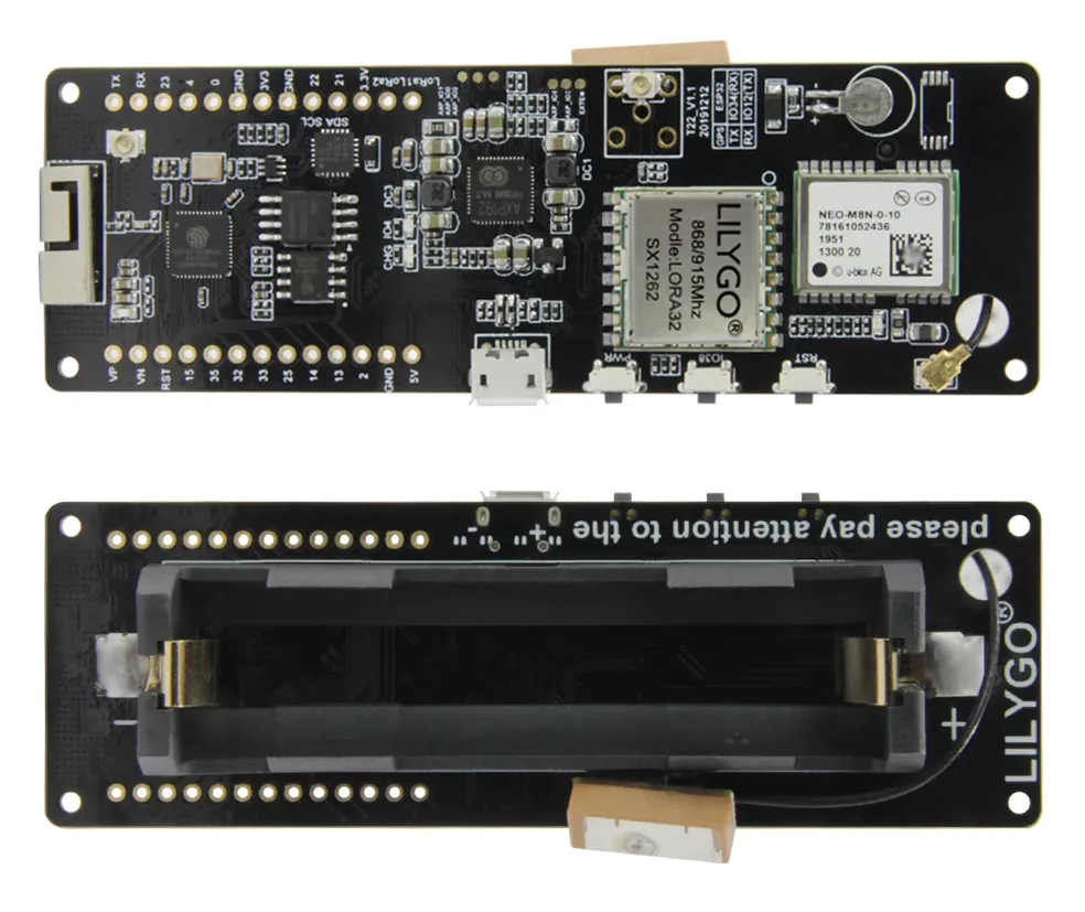 T-Beam M8N & SX1262